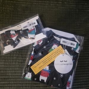 Little Sleepies Cresent Zippy Newborn